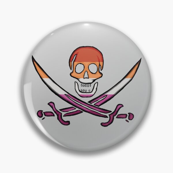 Item preview, Lesbian Pirate Pride designed and sold by SmartDirty.
