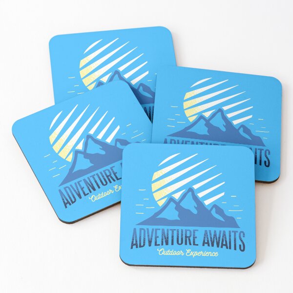 Item preview, Adventure awaits outdoor experience designed and sold by Piztees.