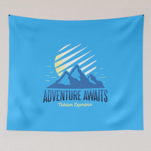 Item preview, Adventure awaits outdoor experience designed and sold by Piztees.