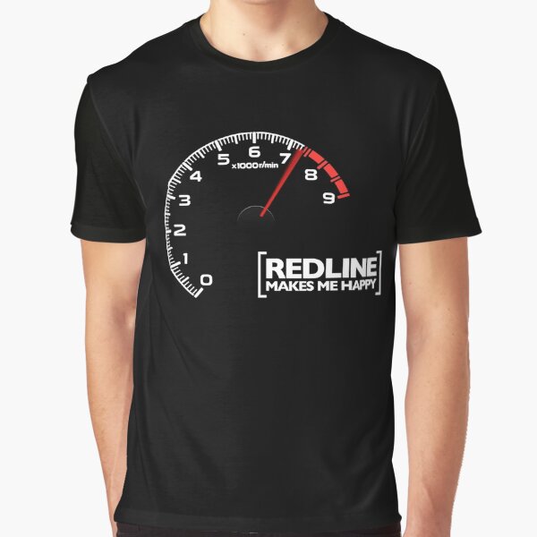 Artikel-Vorschau von Redline macht mich glücklich, designt und verkauft von ApexFibers.