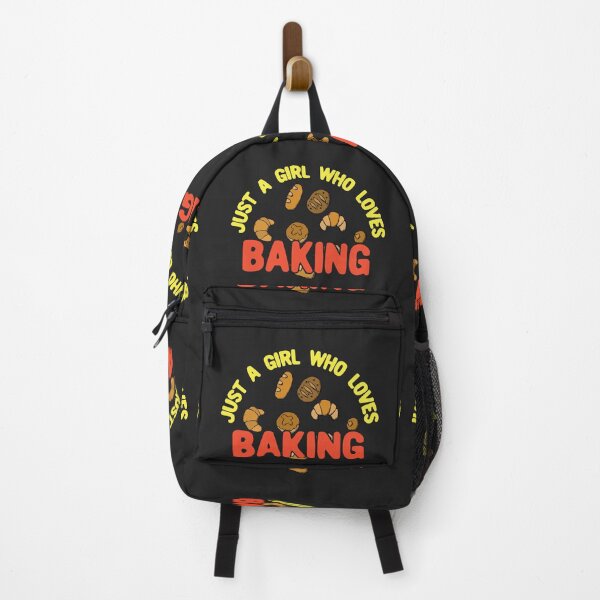 Item preview, Just A Girl Who Loves Baking - Yellow, Red designed and sold by Chubuter.