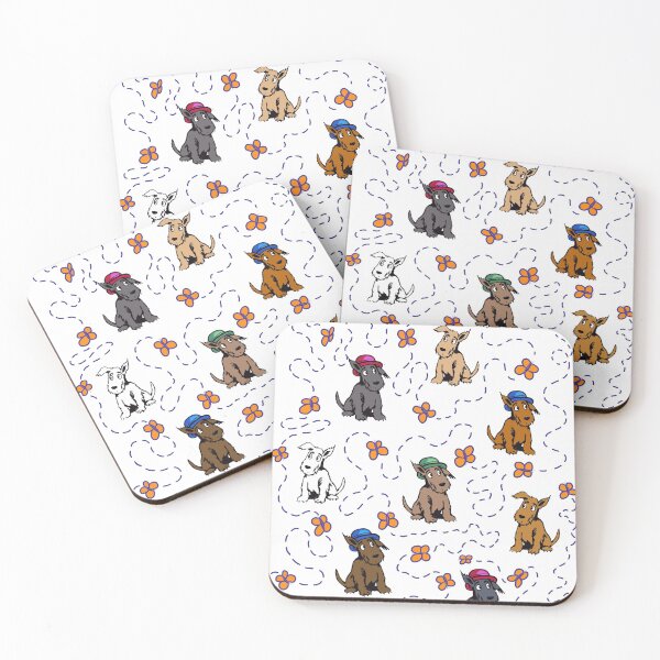 Item preview, Butterflies and Quizzical Dogs. designed and sold by binkk7.