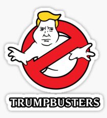 Trump Busters - Donald Trump Ghostbusters Sticker