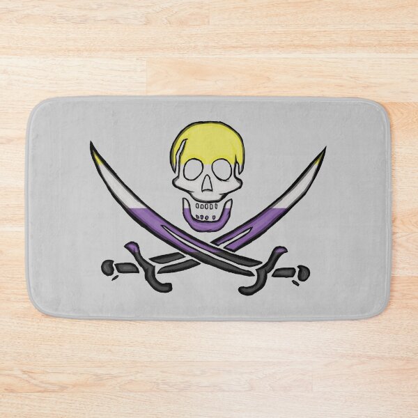Item preview, Nonbinary Pirate Pride designed and sold by SmartDirty.