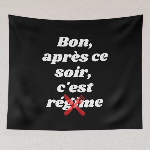 Item preview, C'est régime Cadeau Marrant Soirée  designed and sold by El-Farouk.
