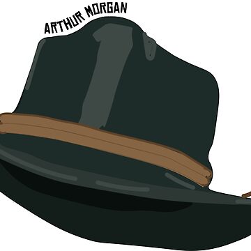 Arthur Morgan hat blue jay | Sticker