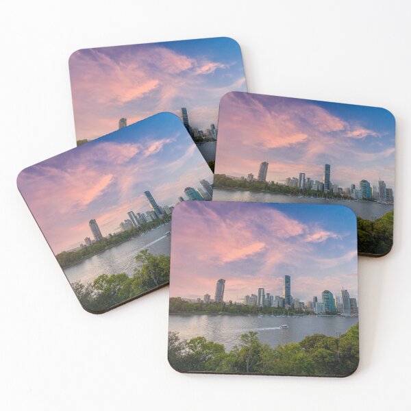 Item preview, Brisbane at sunset designed and sold by Marylou Badeaux.