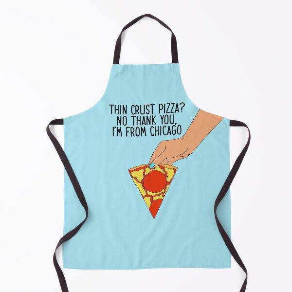 Item preview, Thin Crust Pizza No Thank You I'm From Chicago Nick Miller New Girl Quote Drawing designed and sold by tryin2brelevant.