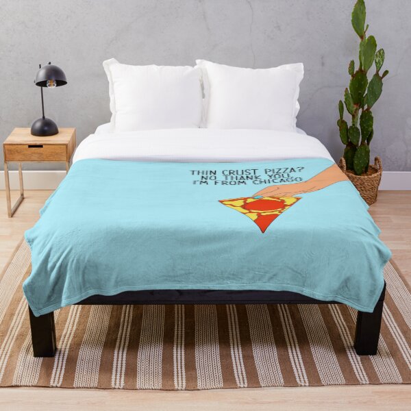 Artikelvorschau, Thin Crust Pizza Nein, danke, ich komme aus Chicago. Nick Miller New Girl Quote Drawing entworfen und verkauft von tryin2brelevant.