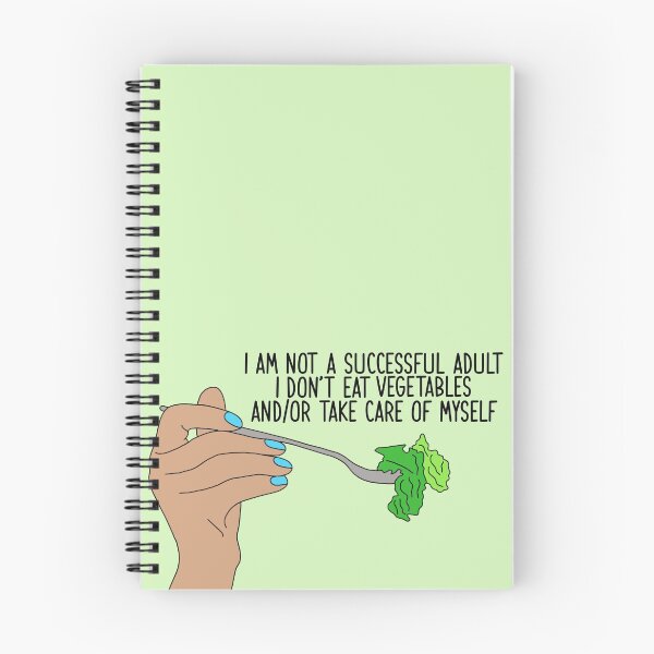 Aperçu de l'œuvre Je ne suis pas un adulte qui réussit, je ne mange pas de légumes et je ne prends pas soin de moi Nick Miller nouvelle fille citation dessin créée et vendue par tryin2brelevant.