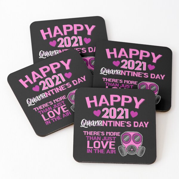 Item preview, 2021 Happy Valentine's Day Quarantine Day There's More Than Love In The Air designed and sold by Guarddogdrive.