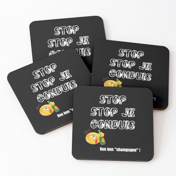Item preview, Stop stop je conduis Cadeau Marrant Soirée designed and sold by El-Farouk.
