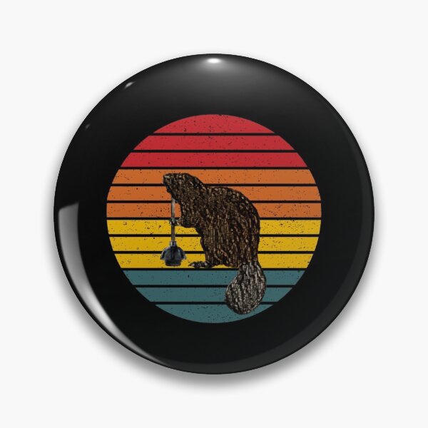 Item preview, Beave, beaver baby furry love, rescue beaver, beaver with toilet plunger, vintage sunset designed and sold by The Snarky  Psychologist.