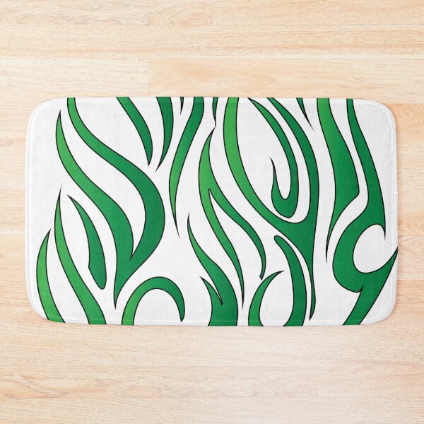 Item preview, Green Tribal Flame Design designed and sold by RocketshSD.