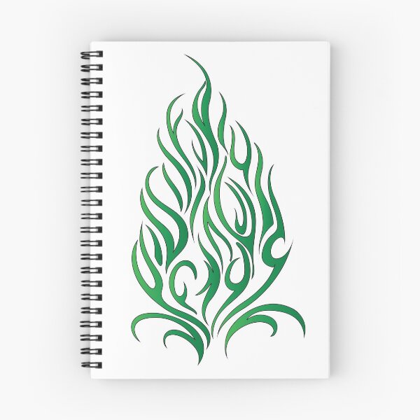 Item preview, Green Tribal Flame Design designed and sold by RocketshSD.