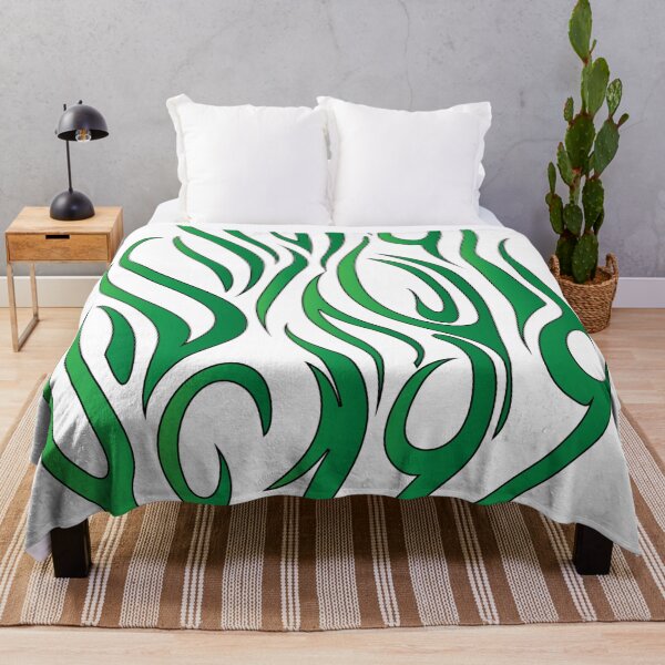 Item preview, Green Tribal Flame Design designed and sold by RocketshSD.