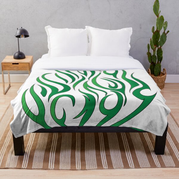 Item preview, Green Tribal Flame Design designed and sold by RocketshSD.