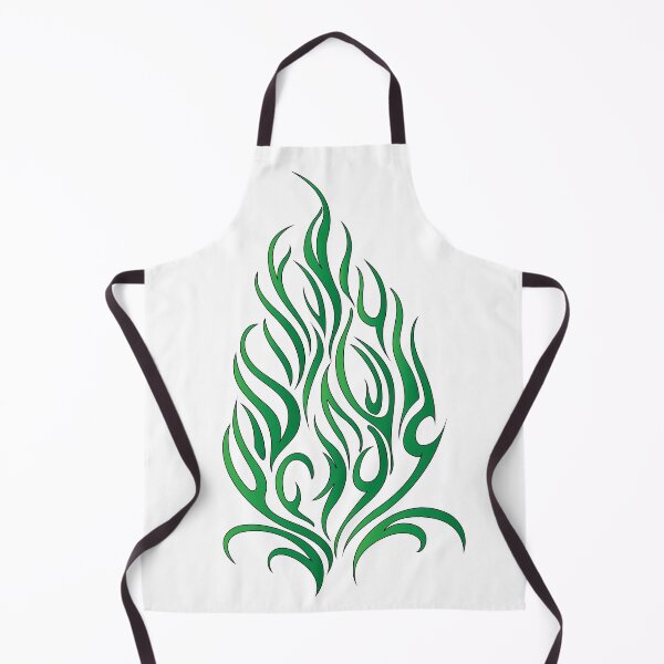 Item preview, Green Tribal Flame Design designed and sold by RocketshSD.