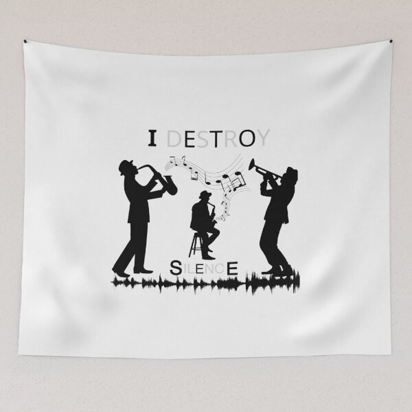 Item preview, I DESTROY SILENCE designed and sold by Tawfiktyson.