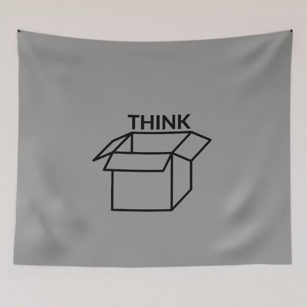 Item preview, Think Outside The Box designed and sold by T-ShirtGuy.