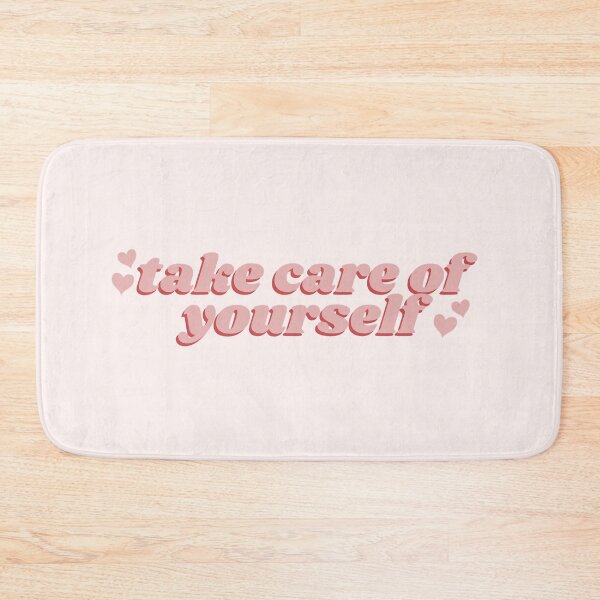 Item preview, Take Care of Yourself Pink Hearts designed and sold by Simply Magic Supply.
