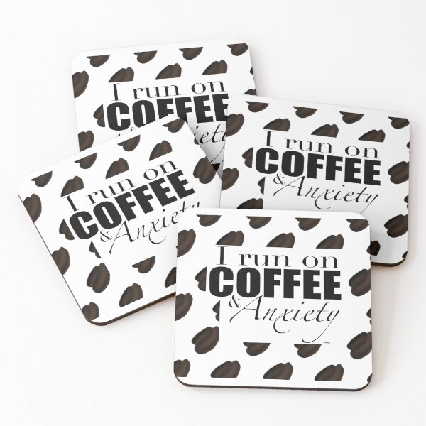 Item preview, Coffee and Anxiety designed and sold by vartette.