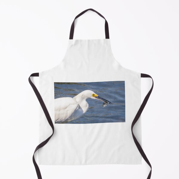 Item preview, Snowy Egret Catches Fish designed and sold by Ian Christopher.