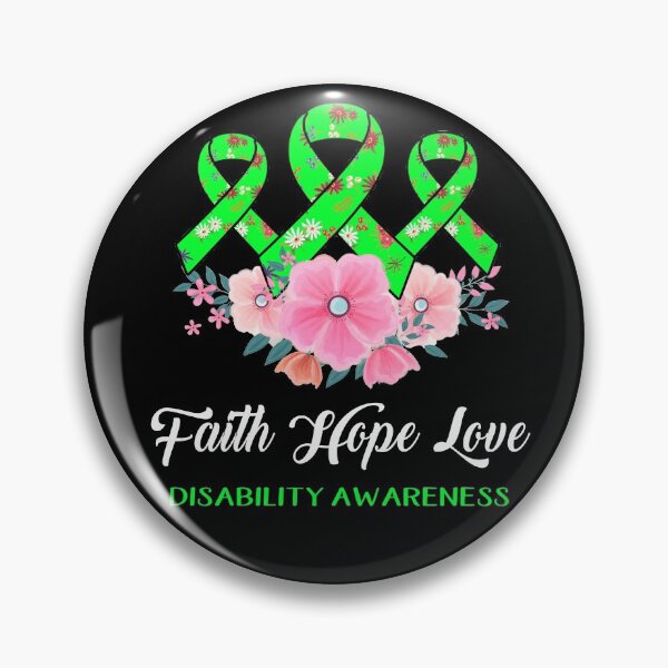 Item preview, Faith Hope Love Disability Awareness designed and sold by frechettee.