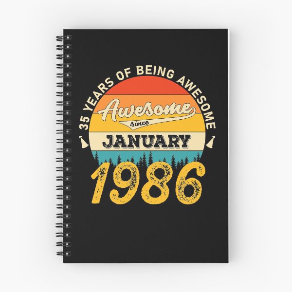 Item preview, 35th Birthday 35 Years Born In 1986 January designed and sold by Renergie.
