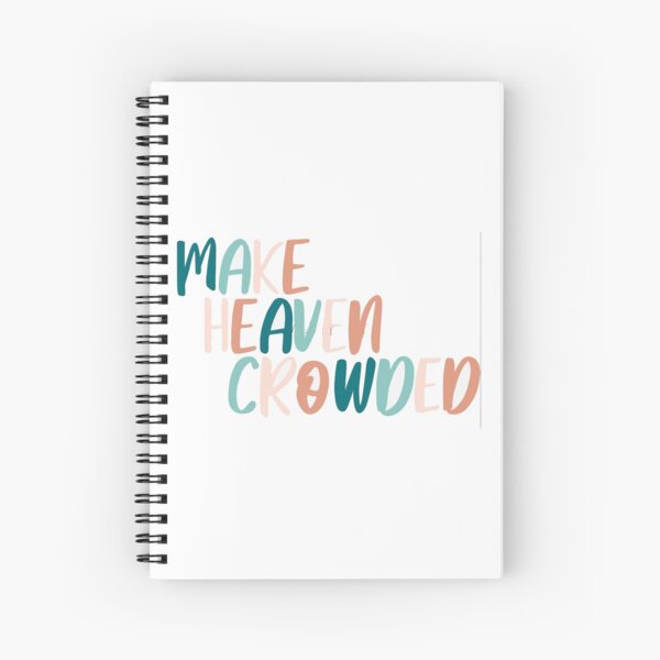 Item preview, Make Heaven Crowded Sticker designed and sold by karinnem.