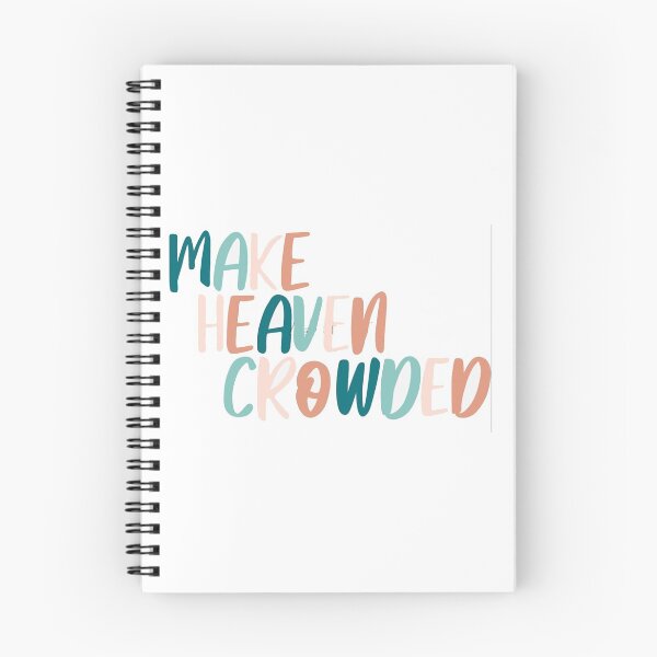 Item preview, Make Heaven Crowded Sticker designed and sold by karinnem.