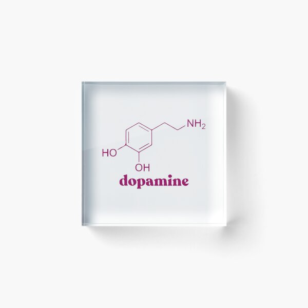Item preview, Dopamine molecule with name designed and sold by hmbrttvr.