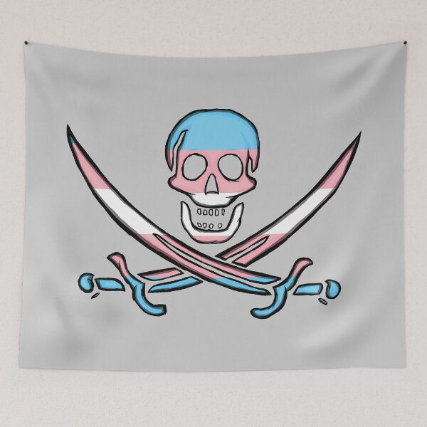 Item preview, Trans Pirate Pride designed and sold by SmartDirty.