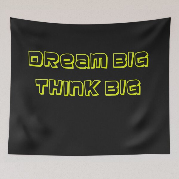 Item preview, Dream big, think big designed and sold by JirehShop.
