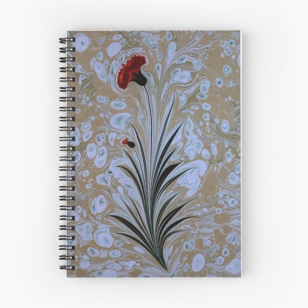 Item preview, Abstract Vintage Marbled / Painted Red Carnation designed and sold by T Artist.