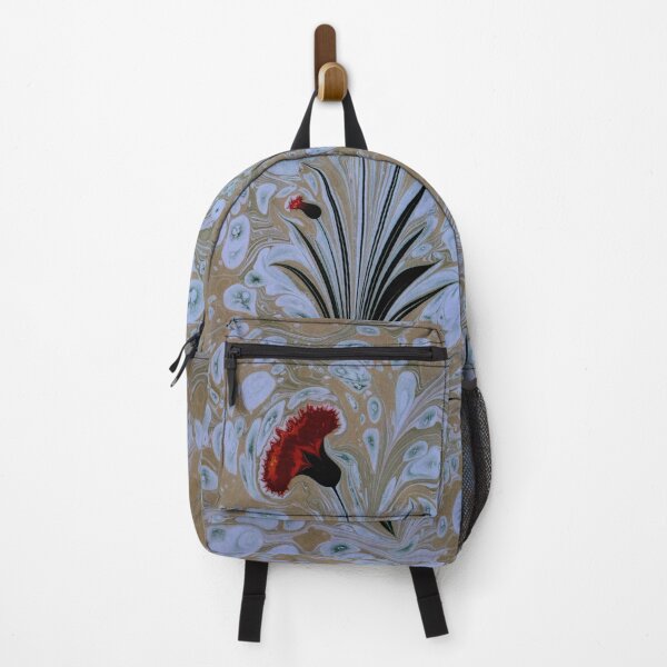Item preview, Abstract Vintage Marbled / Painted Red Carnation designed and sold by T Artist.
