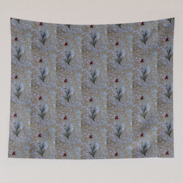 Item preview, Abstract Vintage Marbled / Painted Red Carnation designed and sold by T Artist.