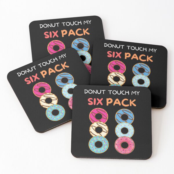 Item preview, Donut Touch My Six Pack | Funny Donut Shirt | Donut Lover Shirt designed and sold by Presto Prints Design.