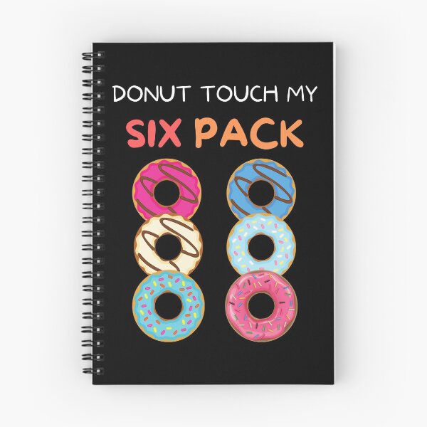 Item preview, Donut Touch My Six Pack | Funny Donut Shirt | Donut Lover Shirt designed and sold by Presto Prints Design.