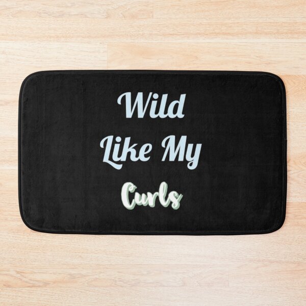 Item preview, Wild Like My Curls Blue and Green Font. designed and sold by SacredsDesigns.