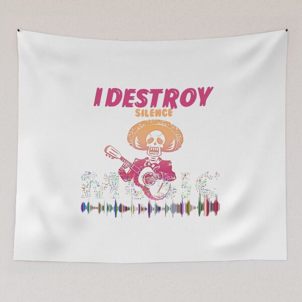 Item preview, I DESTROY SILENCE designed and sold by Tawfiktyson.