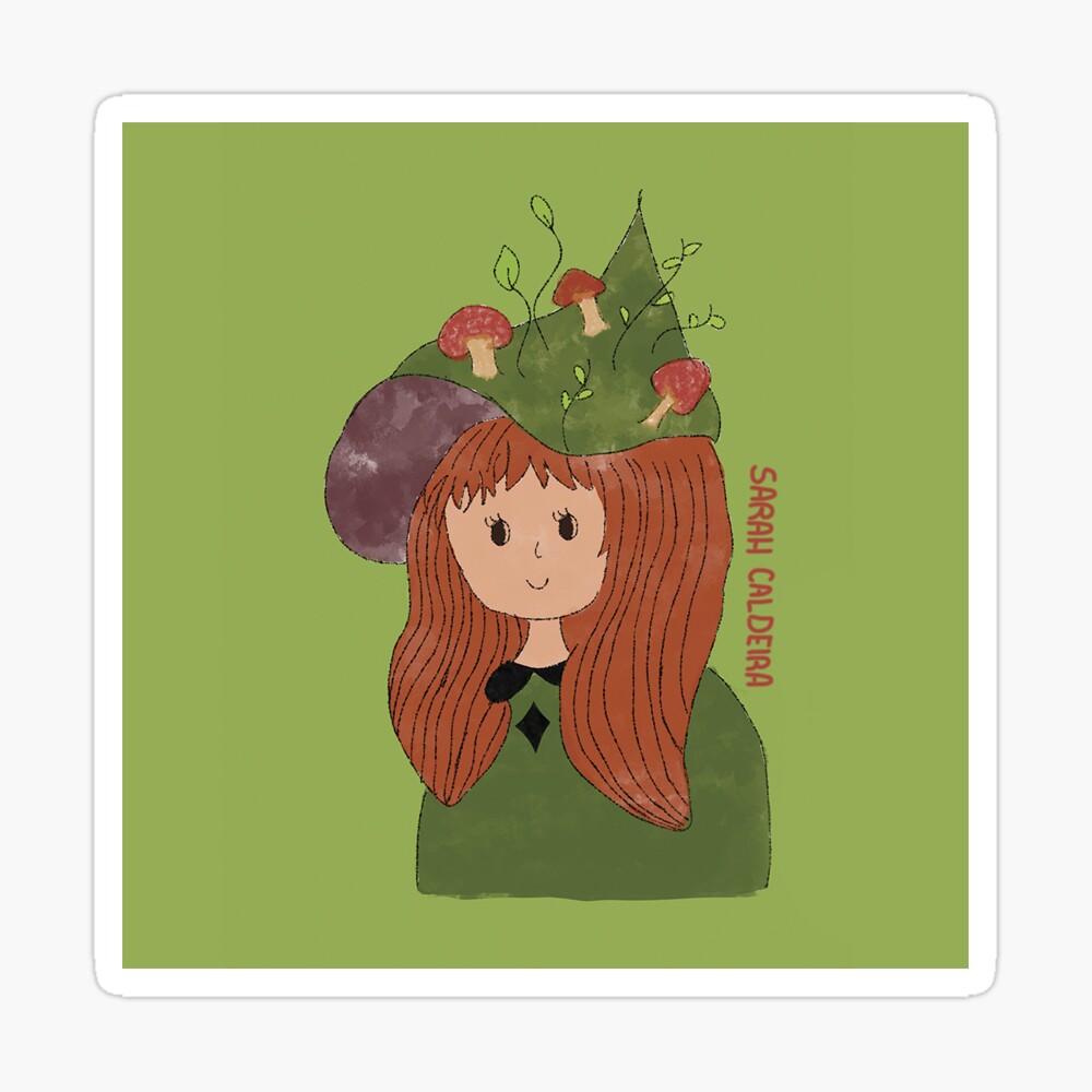Little Witch Greeting Card for Sale by sarahcaldeira | Redbubble