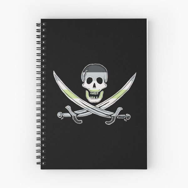 Item preview, Agender Pirate Pride (darkMode) designed and sold by SmartDirty.