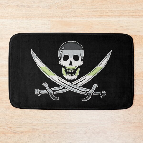 Item preview, Agender Pirate Pride (darkMode) designed and sold by SmartDirty.