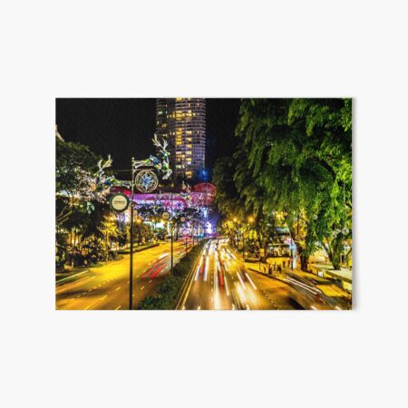 Artikel-Vorschau von Straßenlaternenpfade der Stadt Singapur, designt und verkauft von Michael McGimpsey.