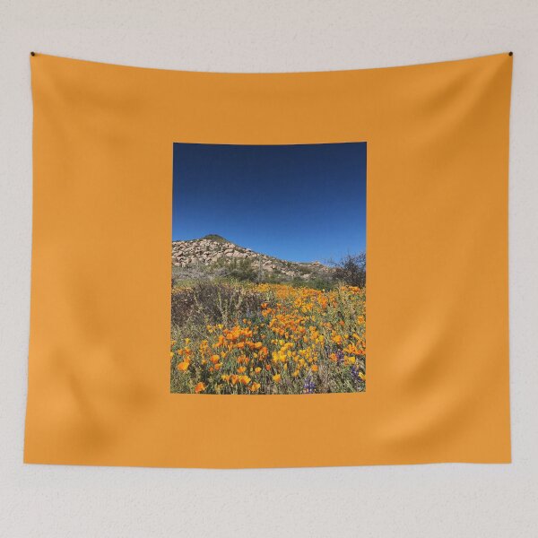 Item preview, Orange Desert Wildflowers  designed and sold by toohot2trot189.