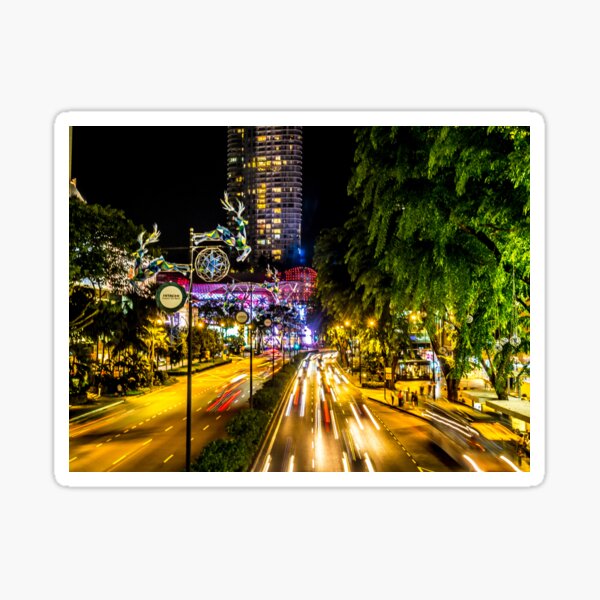 Artikel-Vorschau von Straßenlaternenpfade der Stadt Singapur, designt und verkauft von Michael McGimpsey.