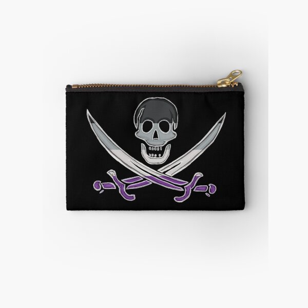 Item preview, Asexual Pirate Pride (darkMode) designed and sold by SmartDirty.