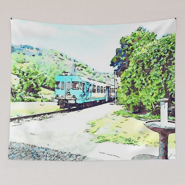 Item preview, Fognano: departing train designed and sold by Giuseppe Cocco.
