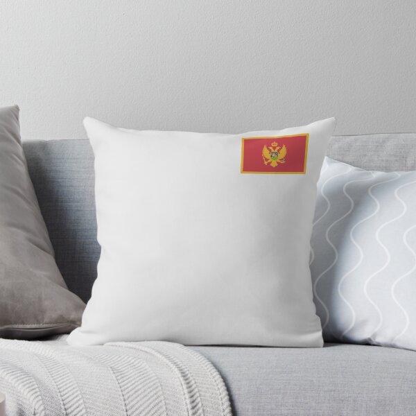 Item preview, FLAG OF MONTENEGRO designed and sold by Just Simple And Awesome.